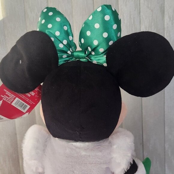 Gemmy Minnie Mouse Holiday Greeter Christmas 22" Tall Plush Standing - Picture 10 of 14